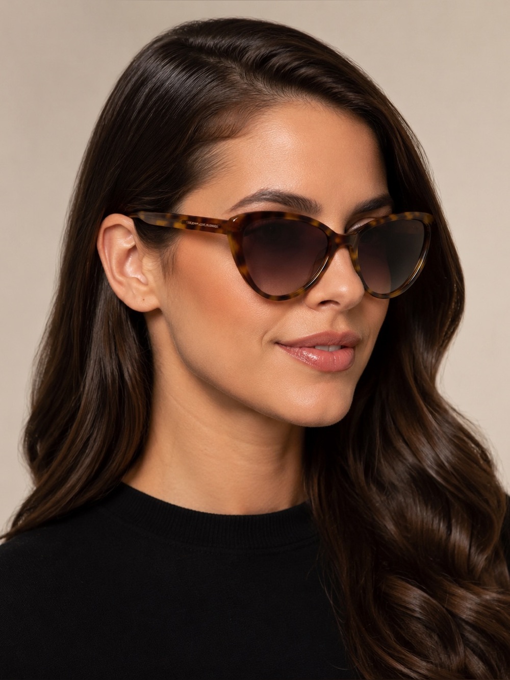 Carolina Lemke Berlin Eyewear - Noon Brown, Yellow, Demi + Case CL9051-02